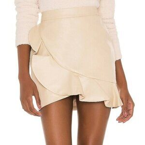 MAJORELLE Poseidon Mini Skirt - Bone White